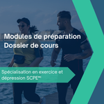 Ensemble de cours de la Spécialisation en exercice et dépression de la SCPE🅪