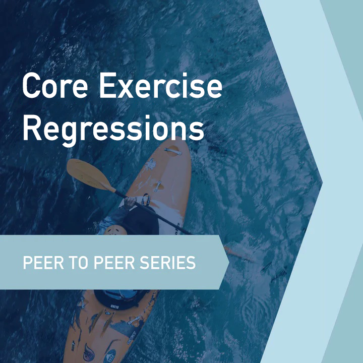 Peer to Peer Learning Series: Core Exercise Regressions