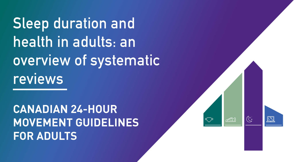 Canadian 24-Hour Movement Guidelines for Adults: Sleep Duration and Health in Adults: an overview of systematic reviews